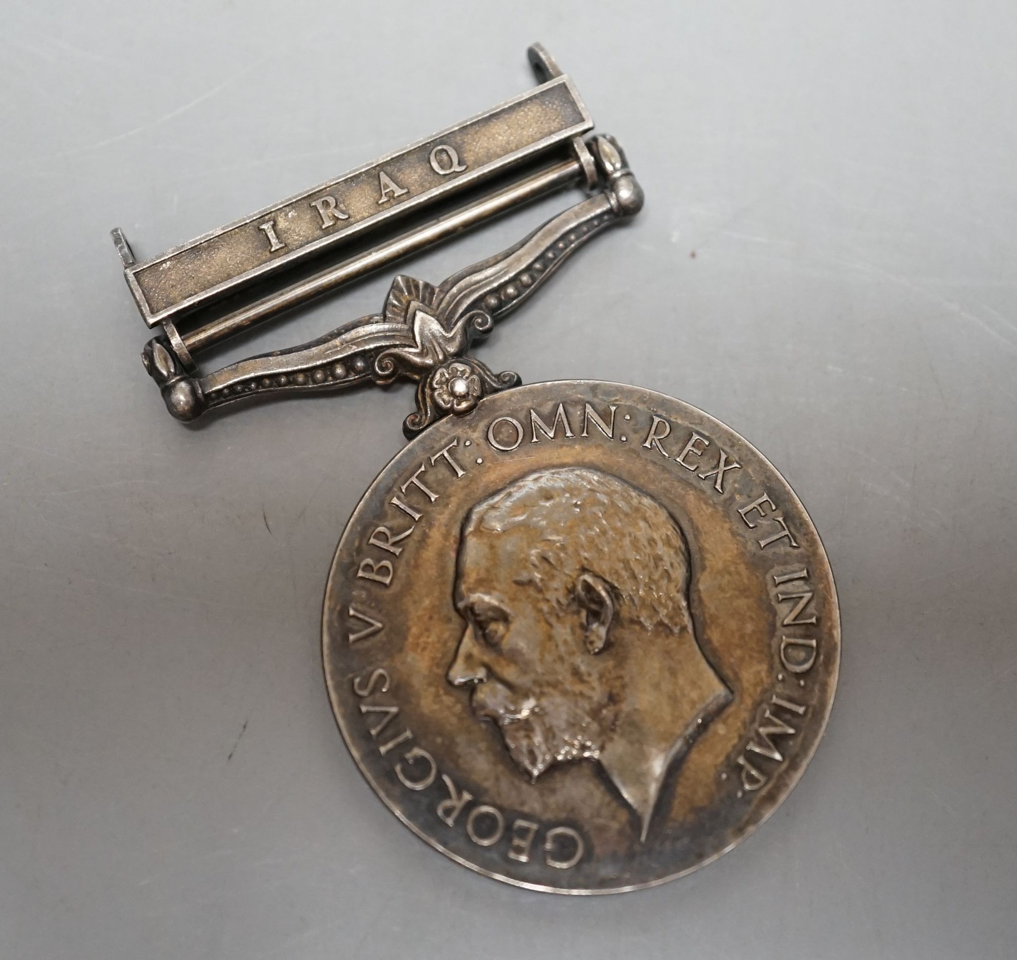 A George V GSM with Iraq clasp